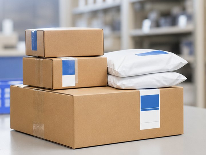 FulfillCN ecommerce parcels ready for fulfillment